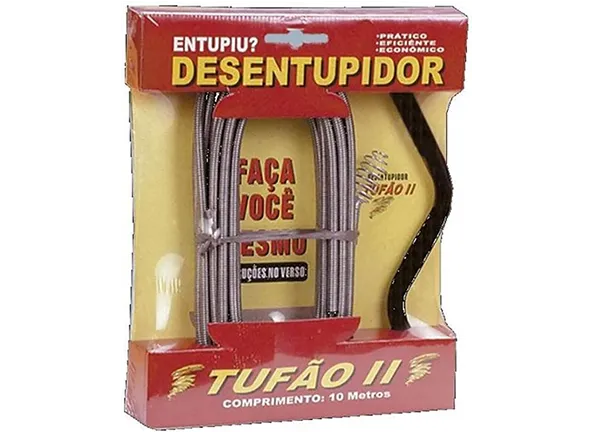 Desentupidor de Canos Tufão Profissional com Mola Rotativa 10m Pias, Vaso Sanitário e Calhas no Jardim Boa Vista em Jundiaí